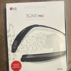 LG Tone Pro Black Wireless Headset